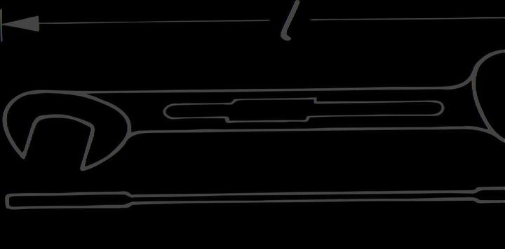 Produktbild HAZET Doppel-Maulschlüssel 440-4 ∙ Aussen Sechskant Profil ∙ 4 mm (4 mm)