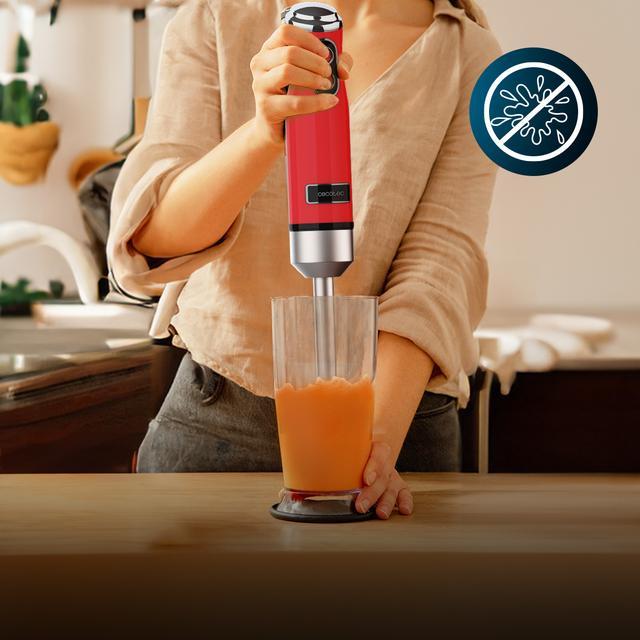 Immagine prodotto Cecotec Blender Blender ręczny Power RetroRed 1200MAX