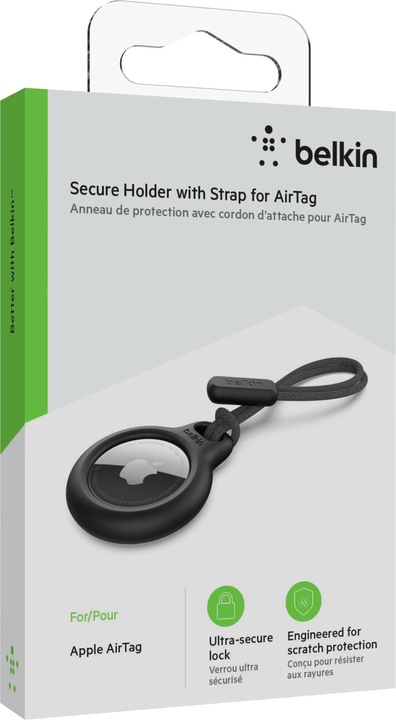 Actual product image Belkin AirTag Anhänger mit Schlaufe