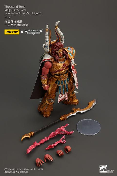 Produktbild Joy Toy Warhammer The Horus Heresy figurine 1/18 Thousand sons Magnus the Red Primarch of the XVth Legion 12