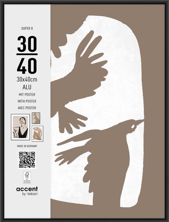 Image du produit Nielsen Bilderrahmen 5430126 Super 8 Schwarz 30x40 cm