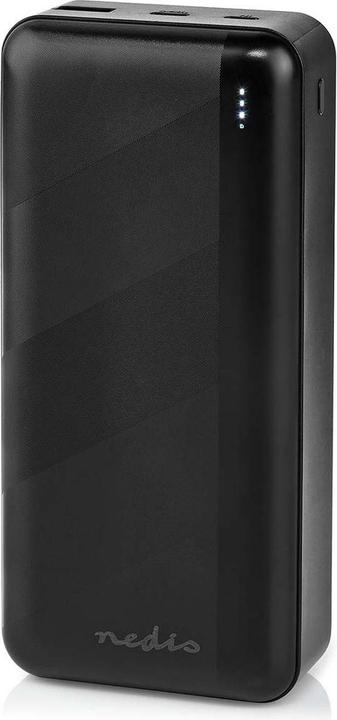 Immagine prodotto Nedis powerbank | 32000 mAh | 2,4 / 3,0 / 3,25 A | Numero di uscite: 2 | Connessione di uscita: 1x US (32000 mAh, 65 W, 111 Wh)
