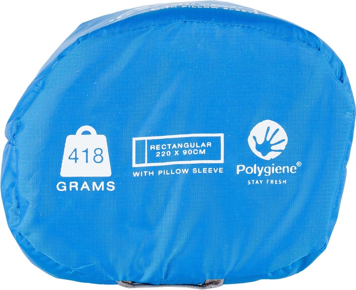 Produktbild Lifeventure Cotton Sleeping Bag Liner, Rectangular (Blue)