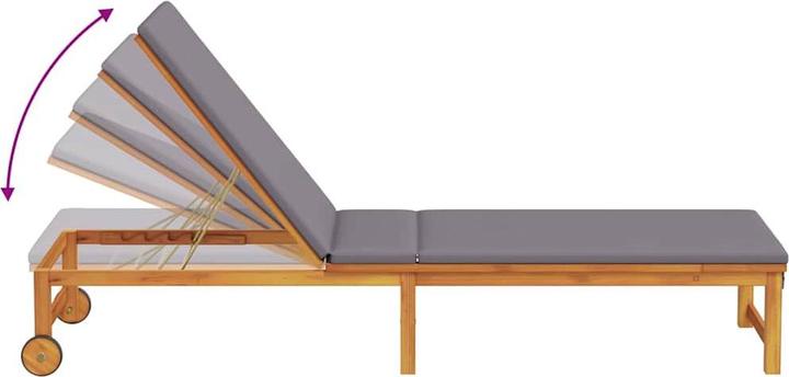 Immagine prodotto vidaXL Sonnenliege (202 cm)