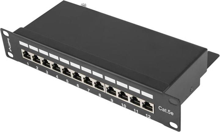 Produktbild Lanberg PPF5-9012-B Patch Panel 1U