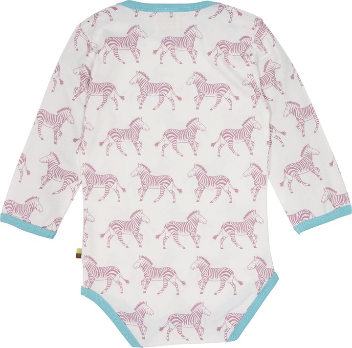 Actual product image loud + proud Body Long Sleeve Print Zebra Aster (62)