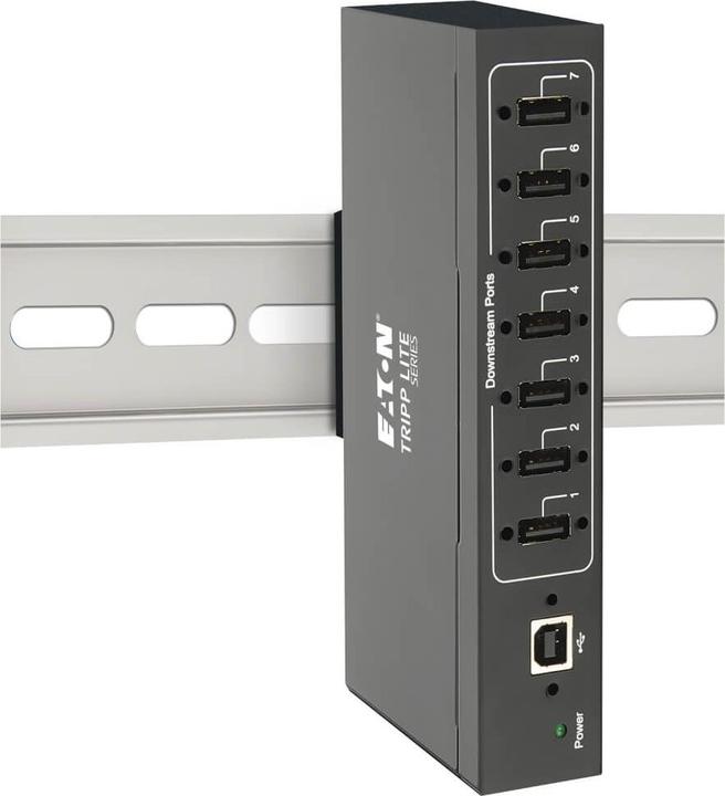 Actual product image Eaton Tripp Lite Series U223-007-IND-1 (USB-B, 7 ports)