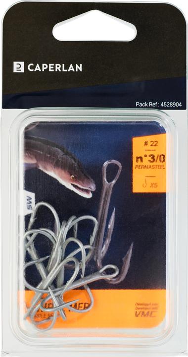 Actual product image Caperlan Hook Drilling Hook Triple Sea