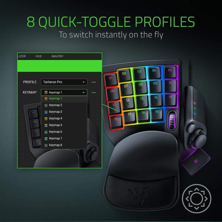 Produktbild Razer Tartarus Pro (Nummernblock, Kabelgebunden)