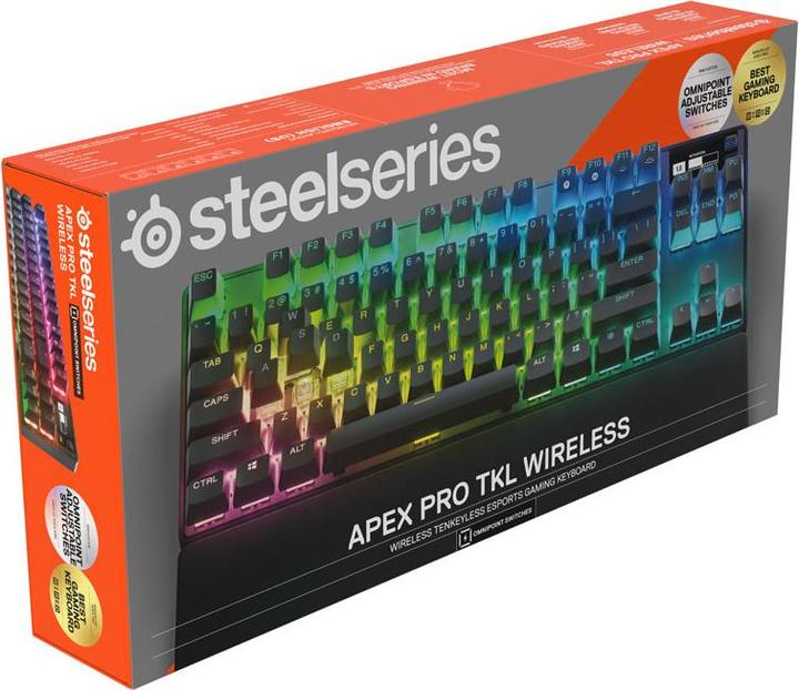 Produktbild SteelSeries Apex Pro 2023 (Deutschland, Kabelgebunden, Kabellos)