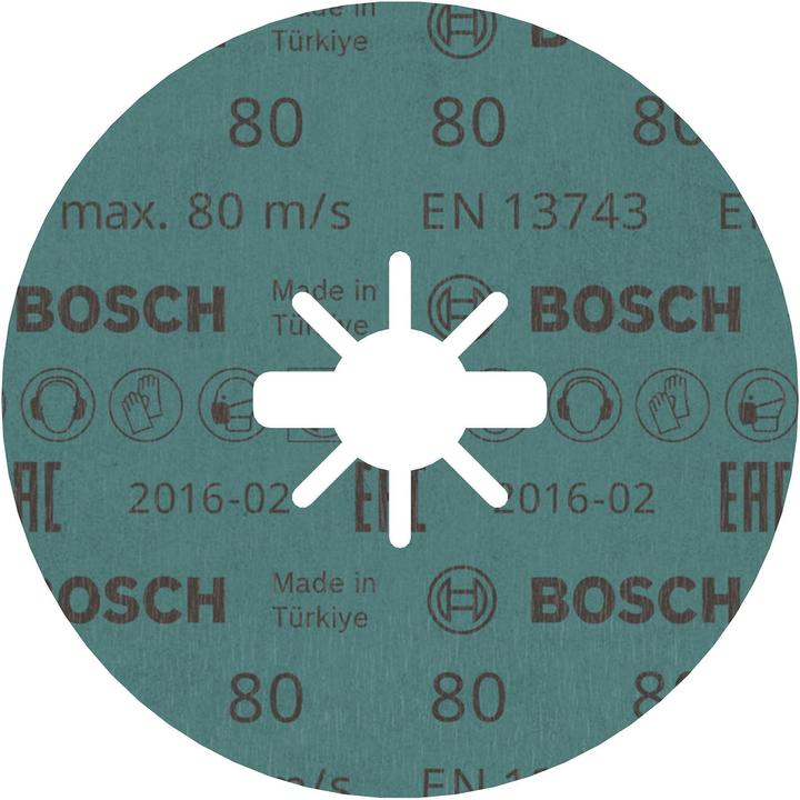 Produktbild Bosch Professional Zubehör PRO R574 X-Lock Fiberscheibe, 125 mm, G80 (80)