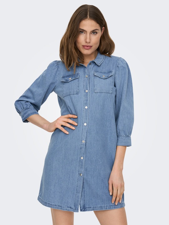 Image du produit Only Robe en jean à manches longues (S)