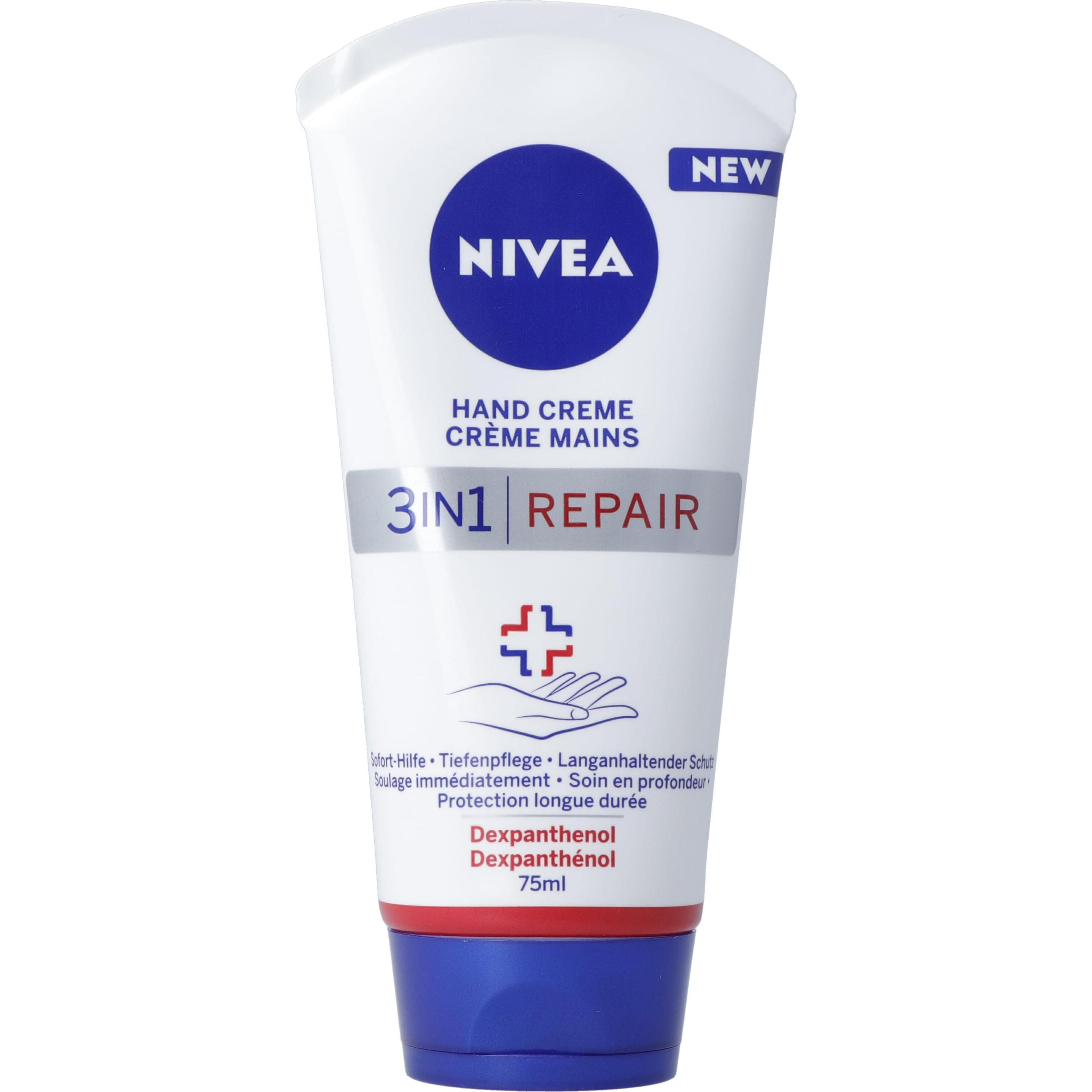NIVEA, Handcrème, Reparatie 3in1 (75 ml)