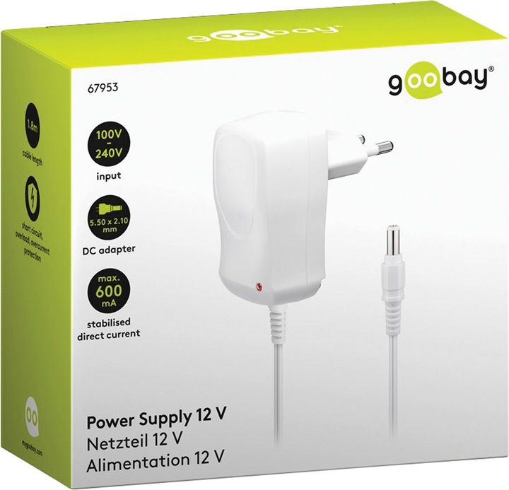 Produktbild Goobay 12 V Netzteil