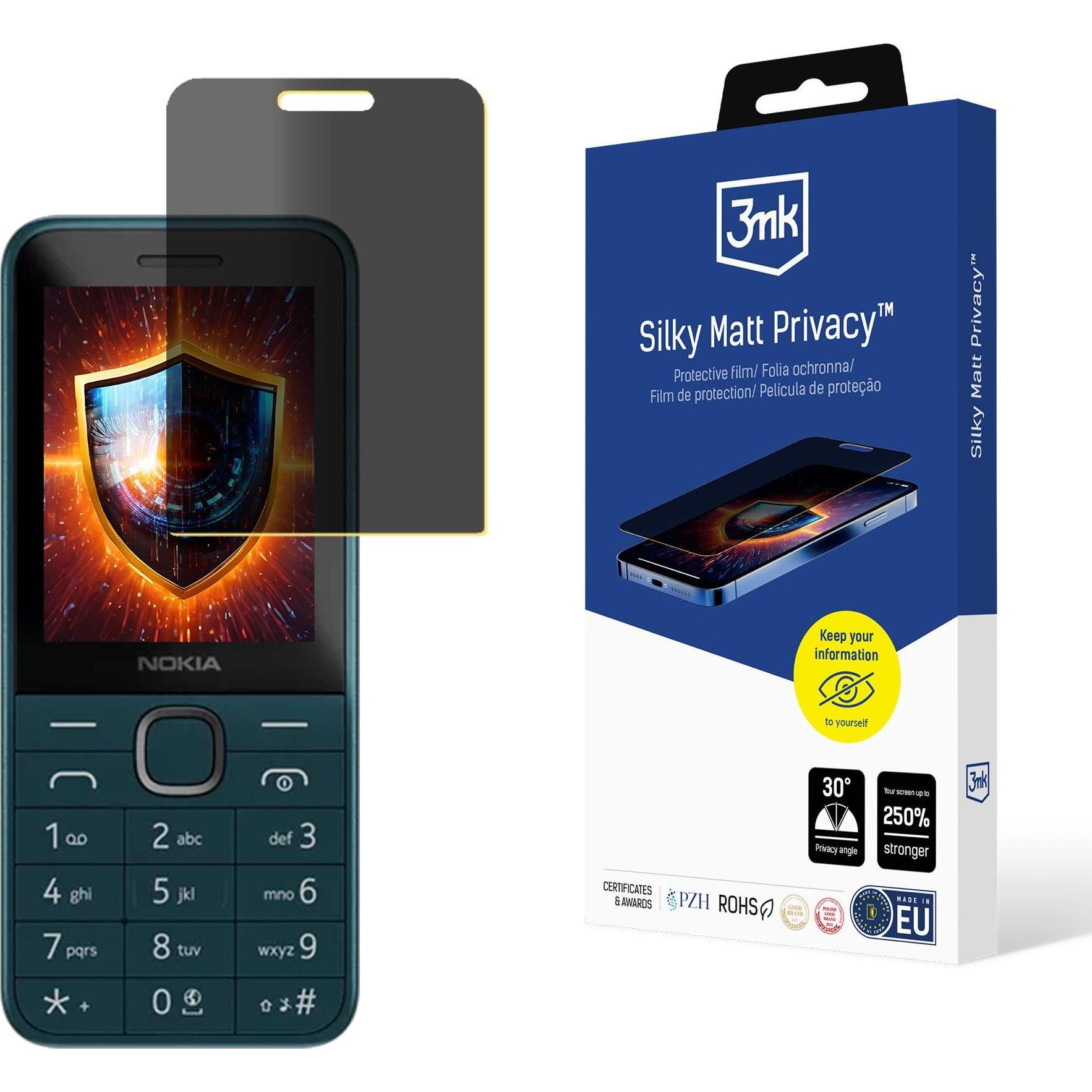 3MK Nokia 225 4G (2024) - Silky Matt Privacy, Mobilgerät Ersatzteile