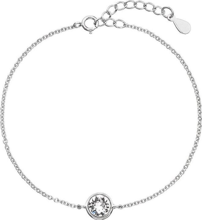 Image du produit Evolution Group - Silver bracelet with Preciosa crystals 33113.1 (Argent)