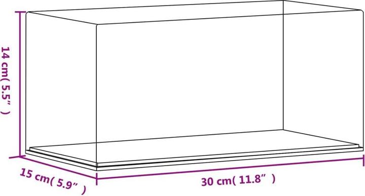 Image du produit vidaXL Christine (30 x 15 x 14 cm)