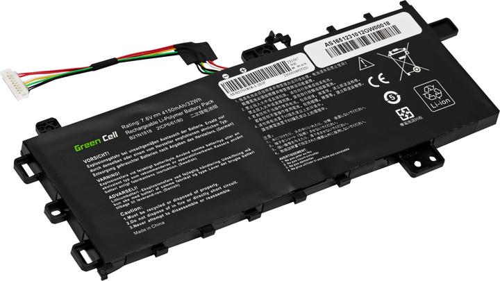Actual product image GreenCell Laptop Battery for Asus VivoBook 15 A512 A512DA - 4150,Ah (4150 mAh)