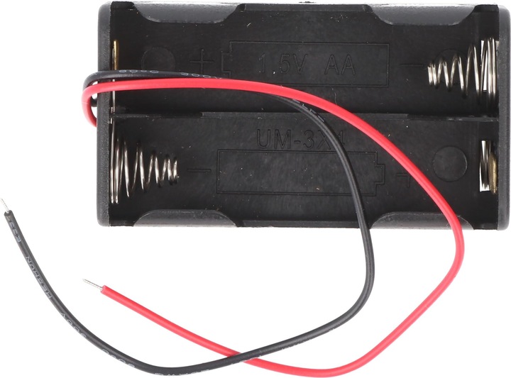 Actual product image Goobay 4x battery holder