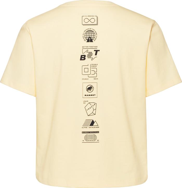 Actual product image Mammut Massone T-Shirt Cropped Women Emblems (M)