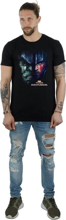 Produktbild Universal Textiles Hulk Split Face TShirt aus Baumwolle (L)