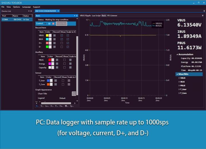 Produktbild PowerGuard AVHzY C3 USB-C Power Meter Tester