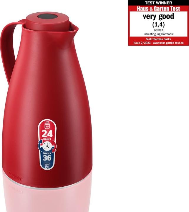 Produktbild Leifheit Isolierkanne Harmonic 1L dunkelrot (1 l)