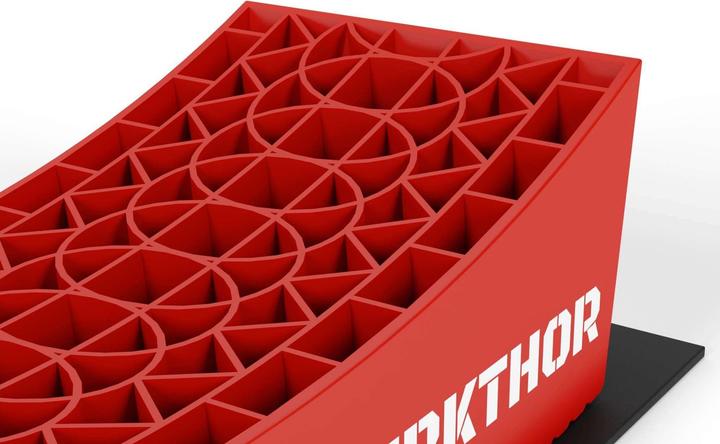 Actual product image Werkthor Innovative Auffahrkeile mit Unterlegmatte und Transporttasche (13.500kg)