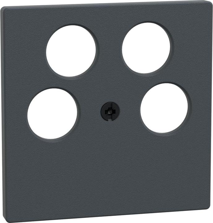 Actual product image Merten 295314 Wall plate/switch cover anthracite