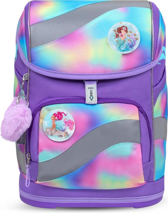 Produktbild Belmil SMARTY Schulrucksack 5-teiliges-Set Rainbow Color (20 l)