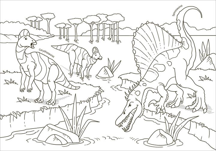 Immagine prodotto Tessloff Il mio più bel libro da colorare. Dinosauri