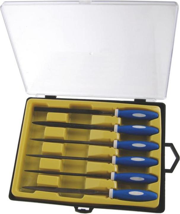 Produktbild BGS Nadelfeilen-Satz 140 mm 6-tlg. (Hieb 3, 140 mm)