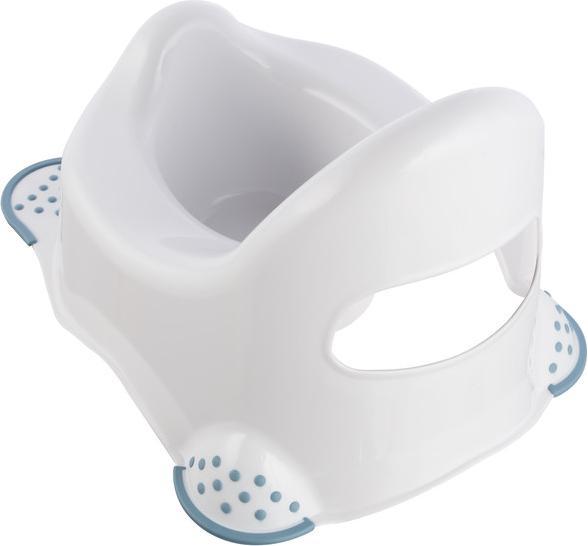 Productafbeelding keeeper Kinder babypot ""adam Paw Patrol"", wit/blauw met print, met rubberen voetjes, materiaal: PP