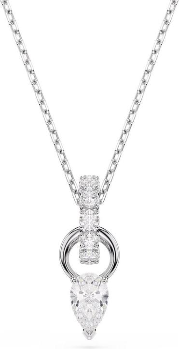 Immagine prodotto Swarovski Mesmera Set Tropfenschliff Rundschliff Weiss Rhodiniert (Metallo Swarovski)