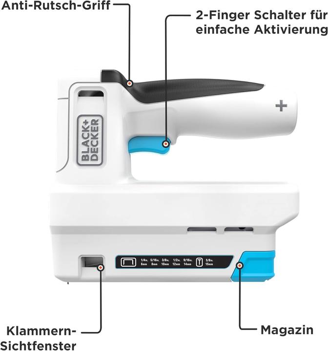 Actual product image Black & Decker Battery Tacker BCN115-XJ (Tacker)