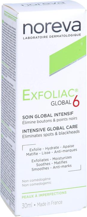 Produktbild Noreva Global 6 Haut mit Akne Creme (30 ml, Tagescreme)