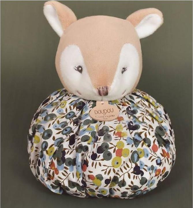Actual product image Doudou et Compagnie Boule fawn cuddle cloth 25cm