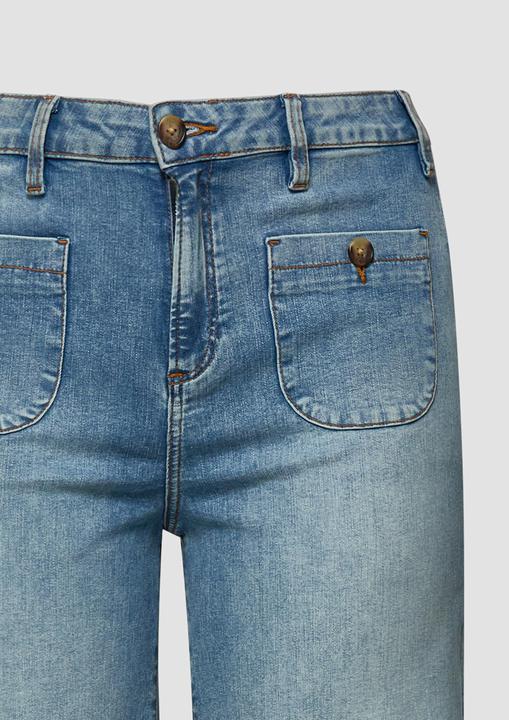 Produktbild s.Oliver Jeans/Slim FitHigh Rise/Culotte (44)