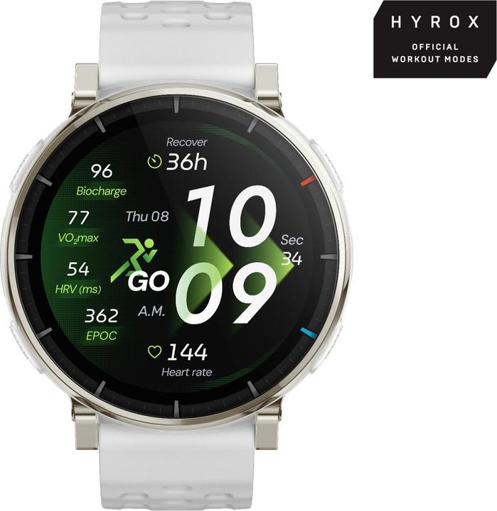 Productafbeelding Amazfit Active 3 Premium Aero White, W2558GL3N (45 mm)