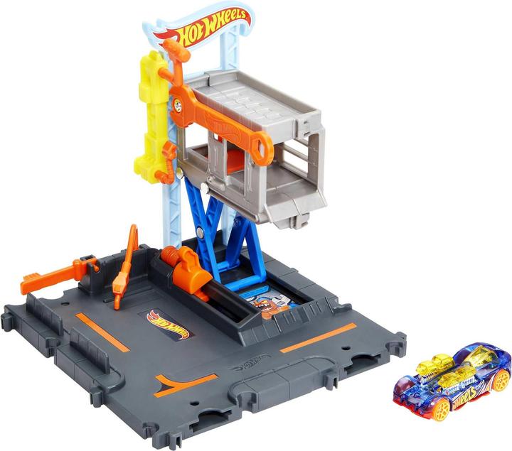 Actual product image Hot Wheels City Downtown Track Set Assortment