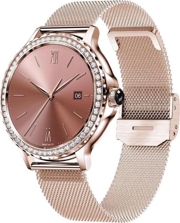 Produktbild RNCF19-1 Damen-Smartwatch Roségold Armband + Armband