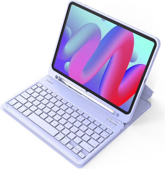 Inateck Keyboard iPad 04002 purple (KB04002 purple) (DE, Senza fili)