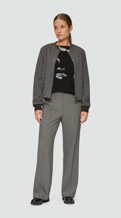 Actual product image S.Oliver T-Shirt Locker geschnittenes Jersey-Shirt mit Frontprint (34)