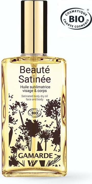 Produktbild Gamarde Edles BIO-Gesichts- & Körperöl "Beauté satinée" Argan & Aprikosenkernöl - 100ml - (Körperöl, 100 ml)