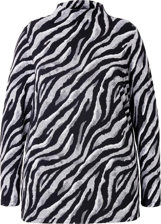 Actual product image Miamoda Pullover, Zebra, Stehkragen, Langarm (54)