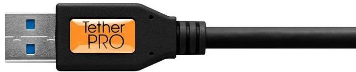 Immagine prodotto Tether Tools TetherPro, Cavo USB-C 3.1 USB-C / 3.0 A, 4,6 m, nero (4.60 m, USB 3.2 Gen 1)