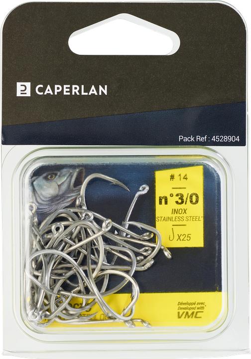 Actual product image Caperlan Hook Octopus Eye stainless steel