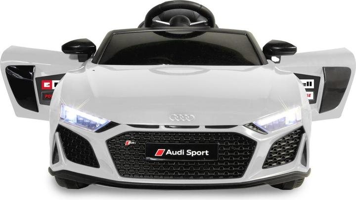 Actual product image Jamara Ride-on Audi R8 Spyder white 18V Einhell Power X-Change (18 V)