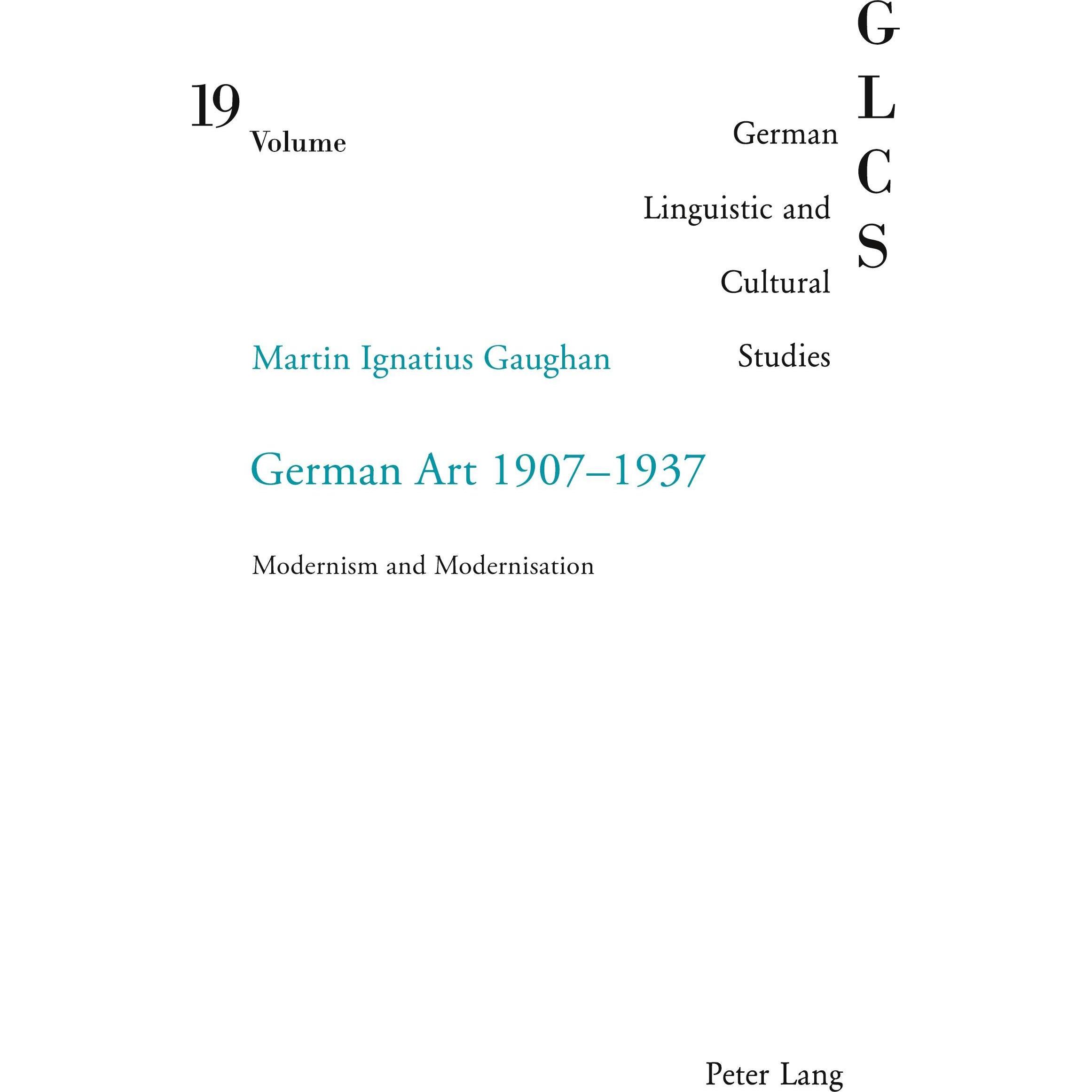 German Art 1907-1937, Fachbücher von Martin Gaughan