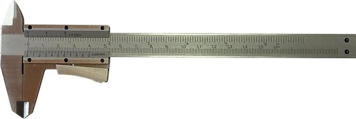 Kunzer Werkstattmessschieber Messschieber mit analoger Anzeige (15 cm)